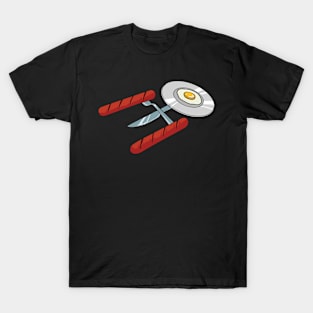 Funny BBQ Spacecraft BBQ Grill T-Shirt